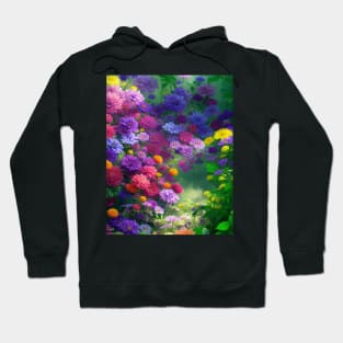 Wild flower bed Hoodie